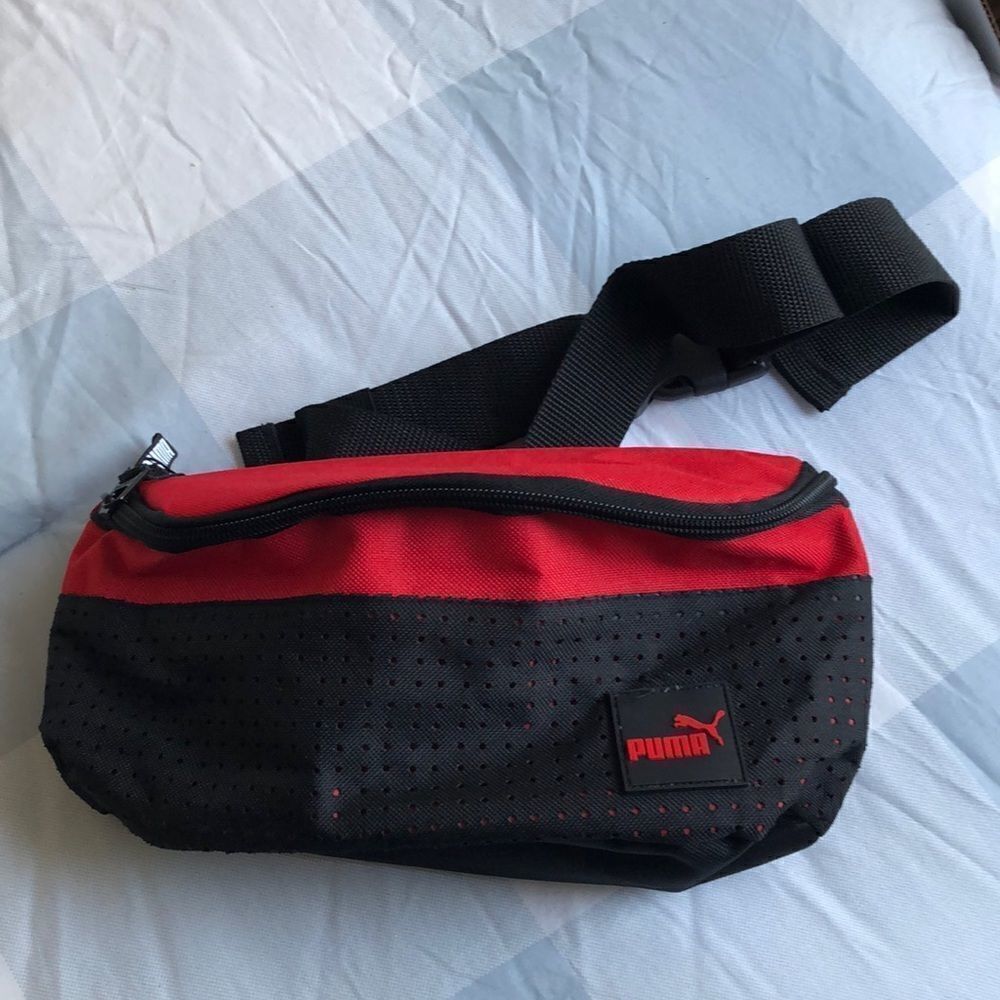 Puma Everpak Surface Waistpack NWT Red/black